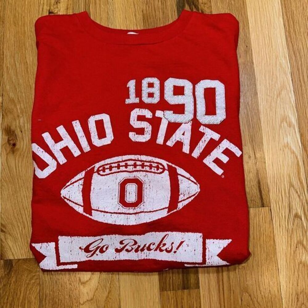 Vintage Ohio State Buckeyes Long Sleeve‎ T-Shirt.  Soffee Brand